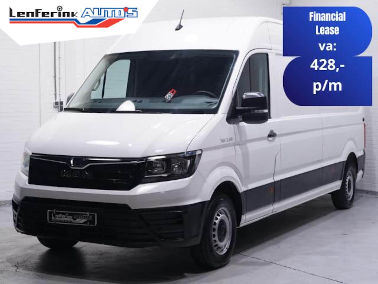 MAN TGE - 3.180 180 pk DSG Aut. L4H3 Apple Carplay, Camera 270 Graden Achterdeuren, Laadruimte Pakke - AutoWereld.nl