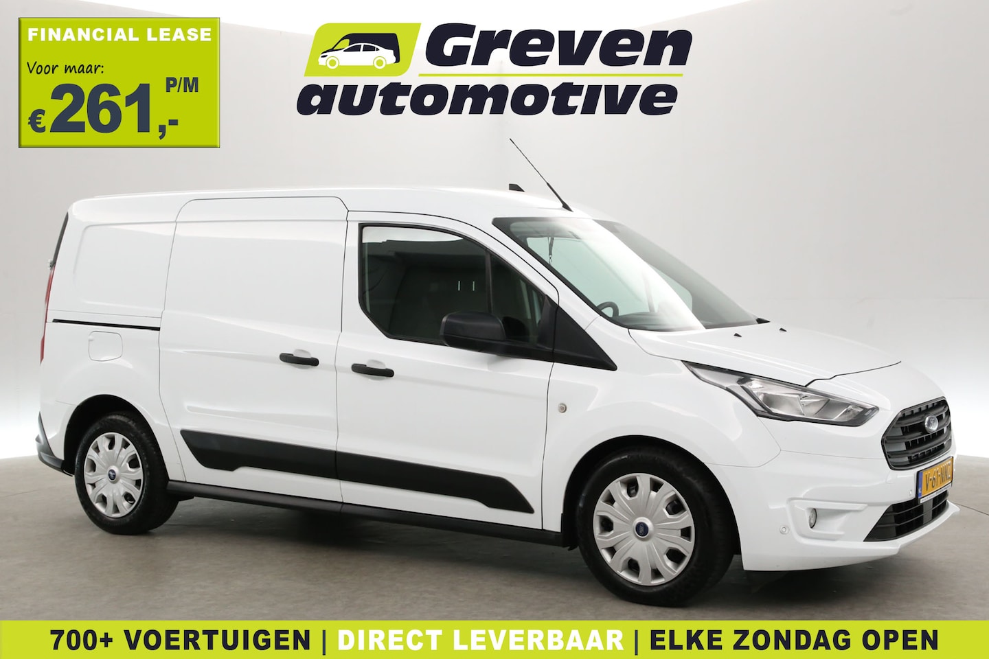 Ford Transit Connect - 1.5 EcoBlue L2 | 8-Traps Automaat | 3 Zits | Airco | Cruise | Parkeersens. - AutoWereld.nl