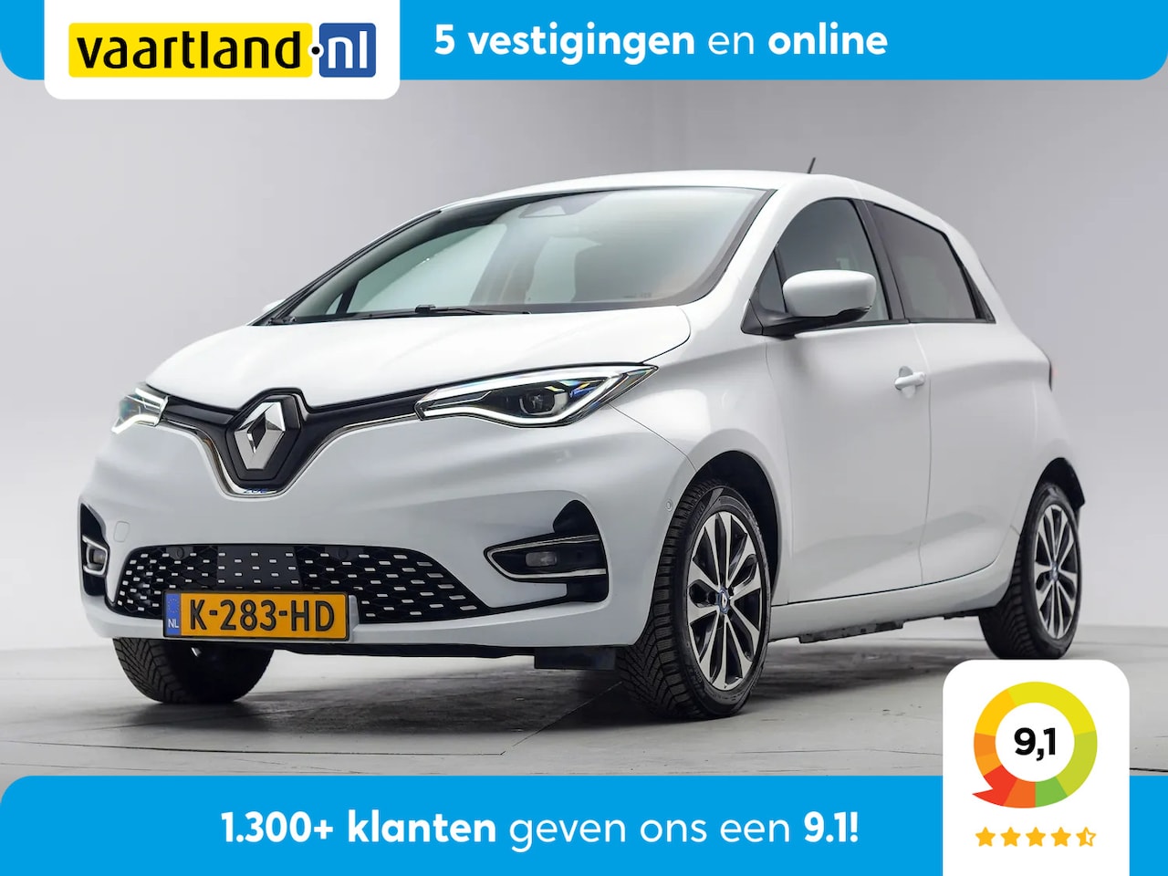Renault Zoe - R135 Intense 52 kWH [ Koopaccu Trekhaak Navi Apple / Android ] - AutoWereld.nl