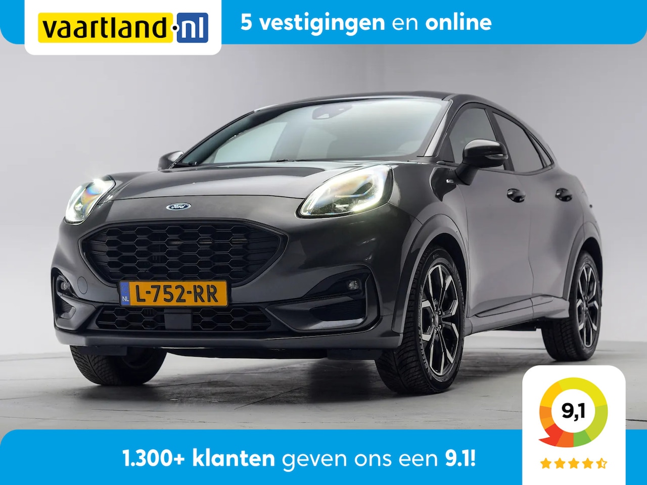 Ford Puma - 1.0 EcoBoost 125pk ST-Line X Aut. [ B&O-Audio Digitaal dashboard Stoelverwarming ] - AutoWereld.nl