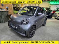Smart Fortwo cabrio - EQ Comfort - stoel- en stuurverwarming - Carplay - 12 mnd. garantie - 3 fase snellader 22