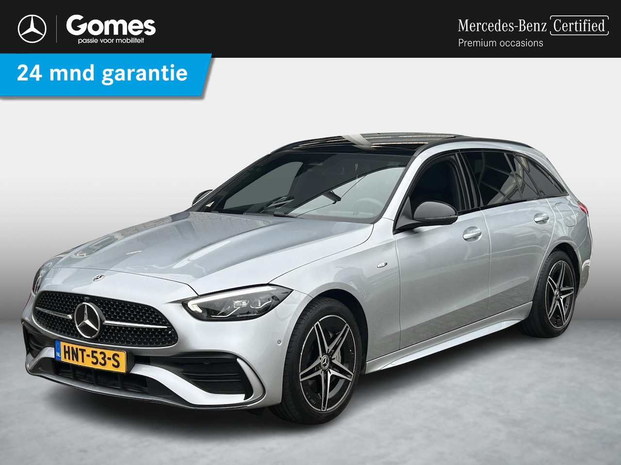 Mercedes-Benz C-klasse Estate - 300 e AMG | Trekhaak | Panoramadak - AutoWereld.nl