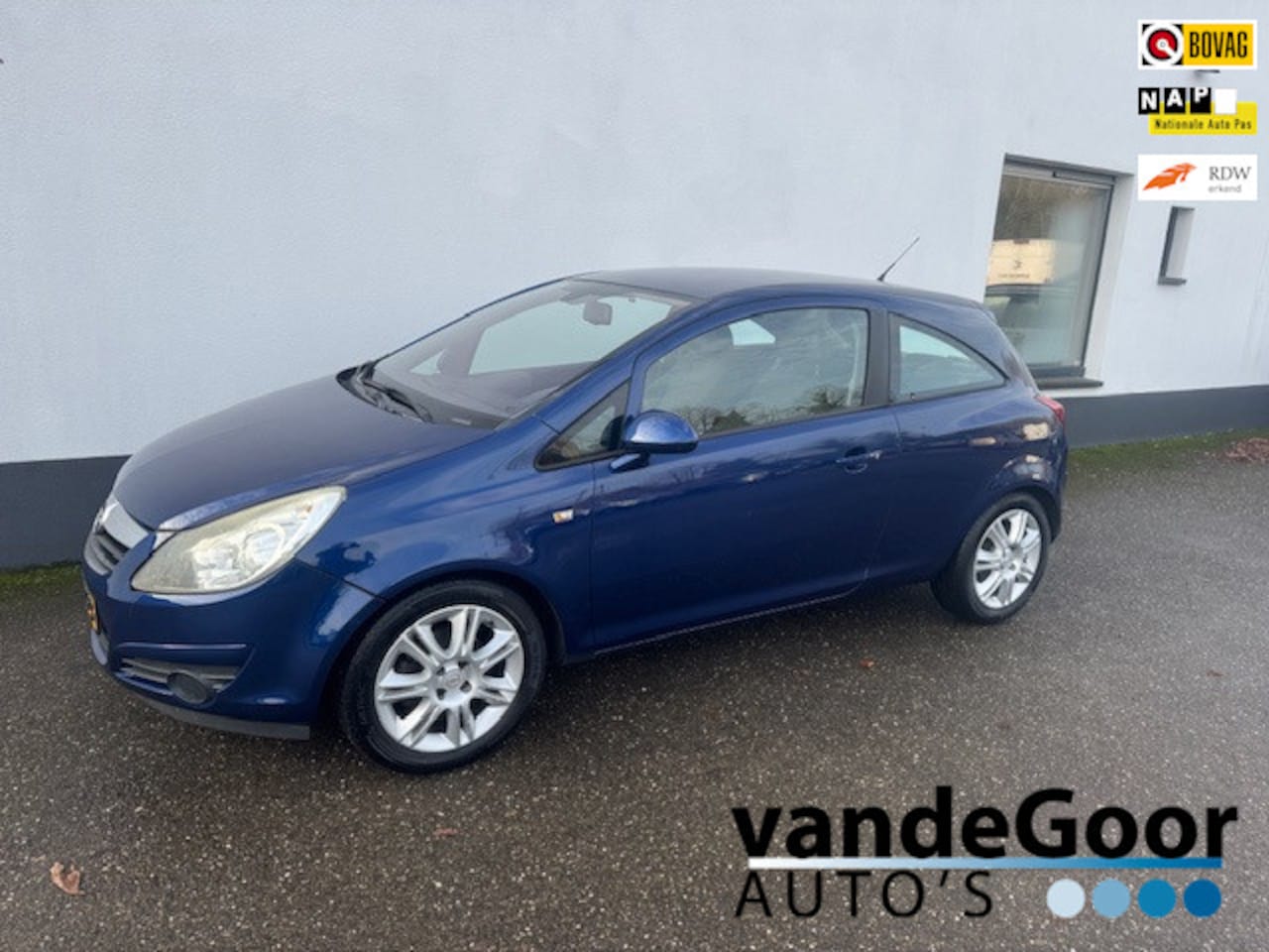 Opel Corsa - 1.4-16V Cosmo 1.4-16V Cosmo, '08, airco, trekhaak, cruise, lm-velgen, nette auto ! - AutoWereld.nl