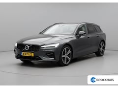 Volvo V60 - 2.0 B4 R-Design | Navigatie | H&K Audio | Trekhaak Wegklapbaar | Blis | Leder | Adaptieve
