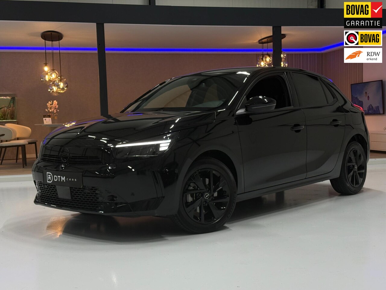 Opel Corsa - 1.2 Turbo Hybrid GS Black Line Sport |Navi Led 360° camera Keyless Virtual Pdc Leder Carpl - AutoWereld.nl