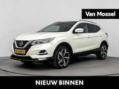 Nissan Qashqai - 1.2 Tekna airco automatisch | cruise control | LED koplampen | lederen/stof bekleding | li