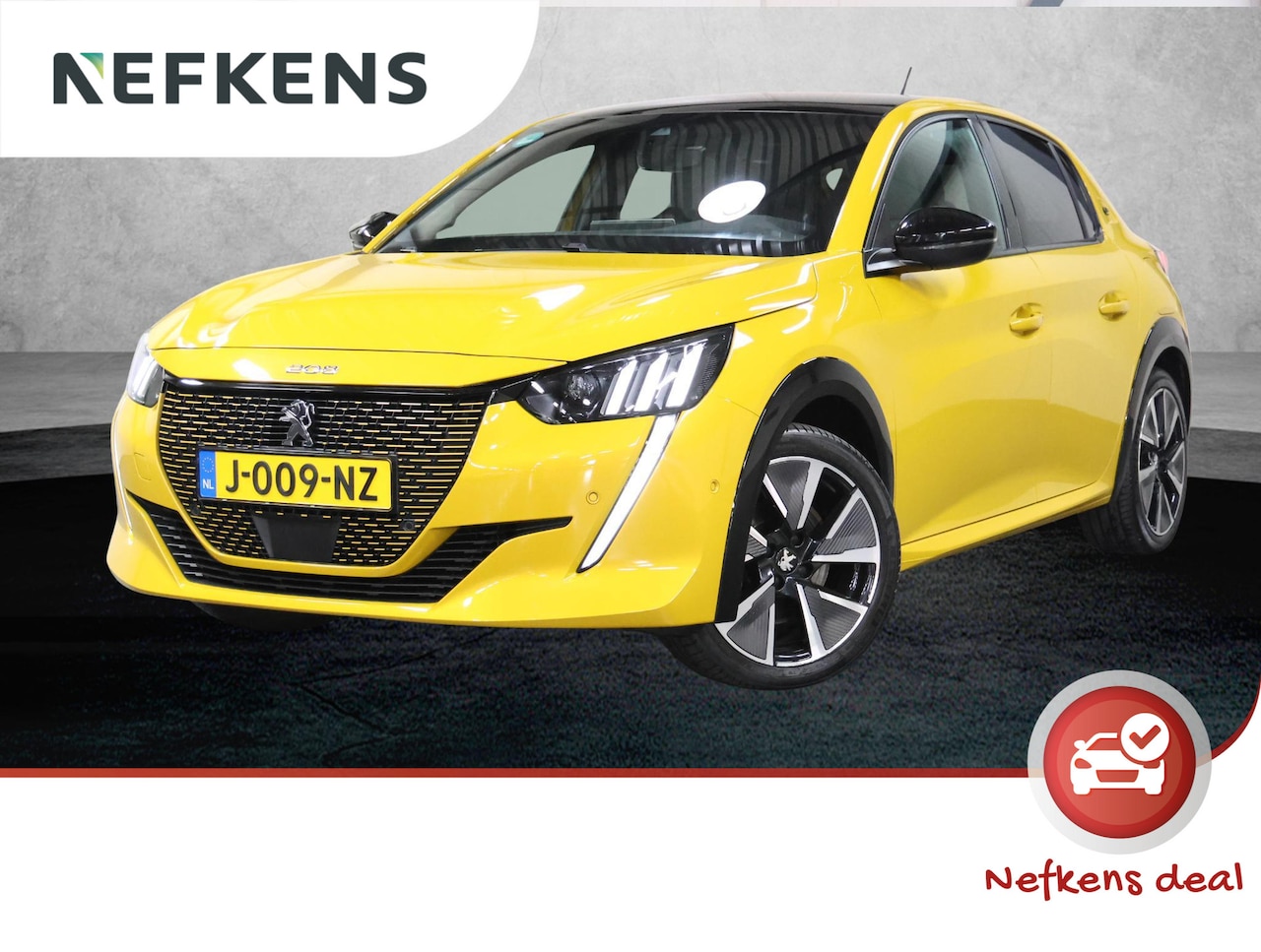 Peugeot e-208 - GT 50kWh | ACCU 96,7% | Glazen dak | 1ste eigenaar | LEER/Alcantara | 3 FASE | Adaptive Cr - AutoWereld.nl