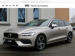 Volvo V60 - 2.0 T6 Plug-in hybrid AWD Essential | Bright dusk metallic | Lederen bekleding | Extra get