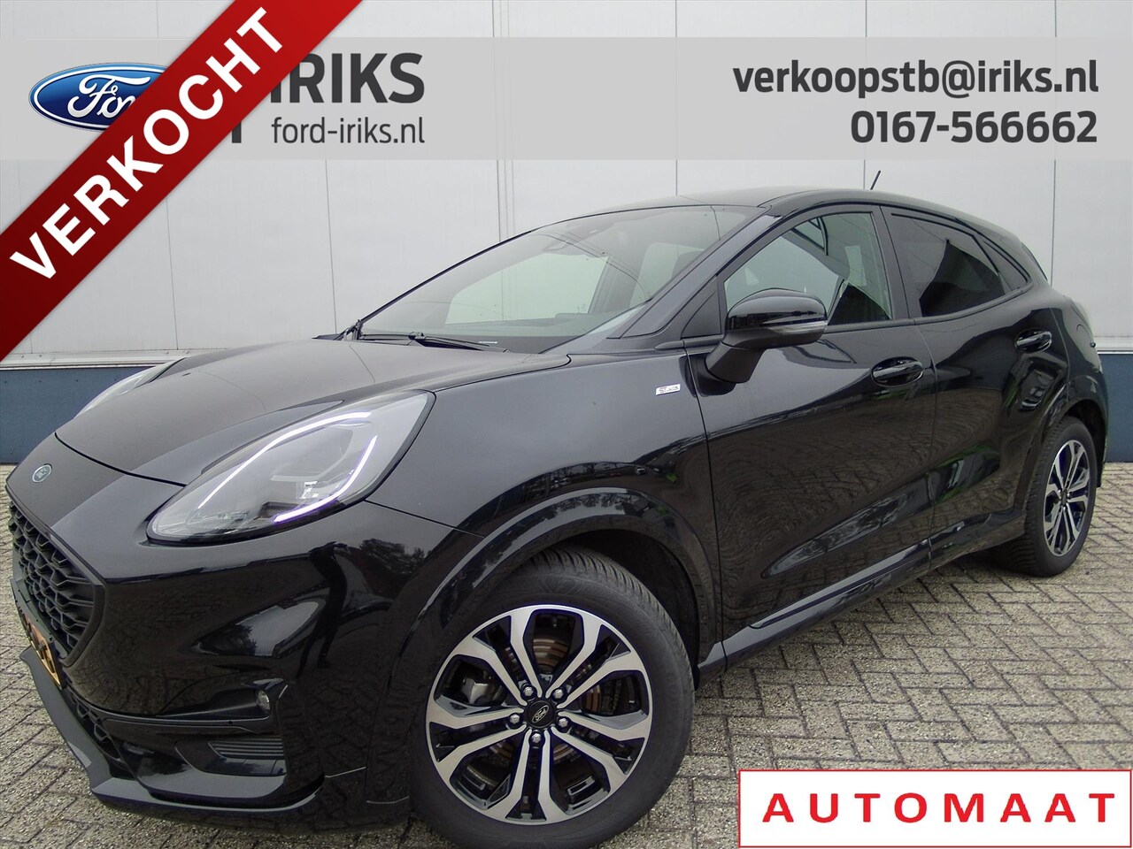 Ford Puma - 1.0i Ecoboost Hybrid 125pk Automaat ST-Line - AutoWereld.nl