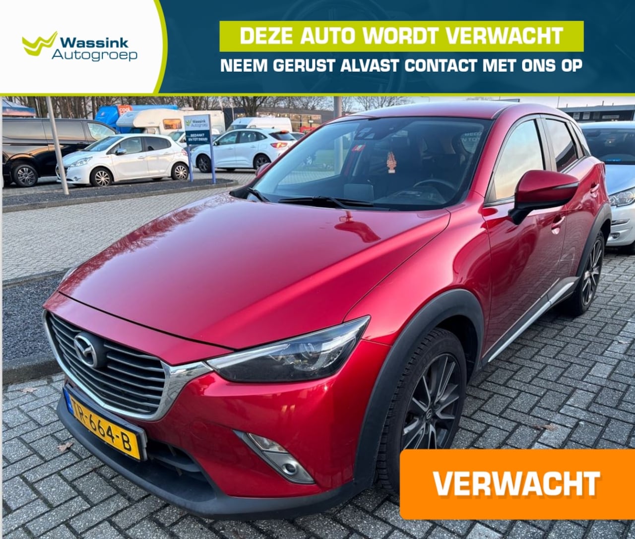 Mazda CX-3 - 2.0 SKYACTIV-G 120pk GT-M I Lederen bekleding I Camera - AutoWereld.nl