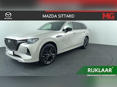 Mazda CX-80 - 2.5 e-SkyActiv PHEV Homura Plus | Rijklaar | Stoelventilatie | Leder | 20" LM | Captain se