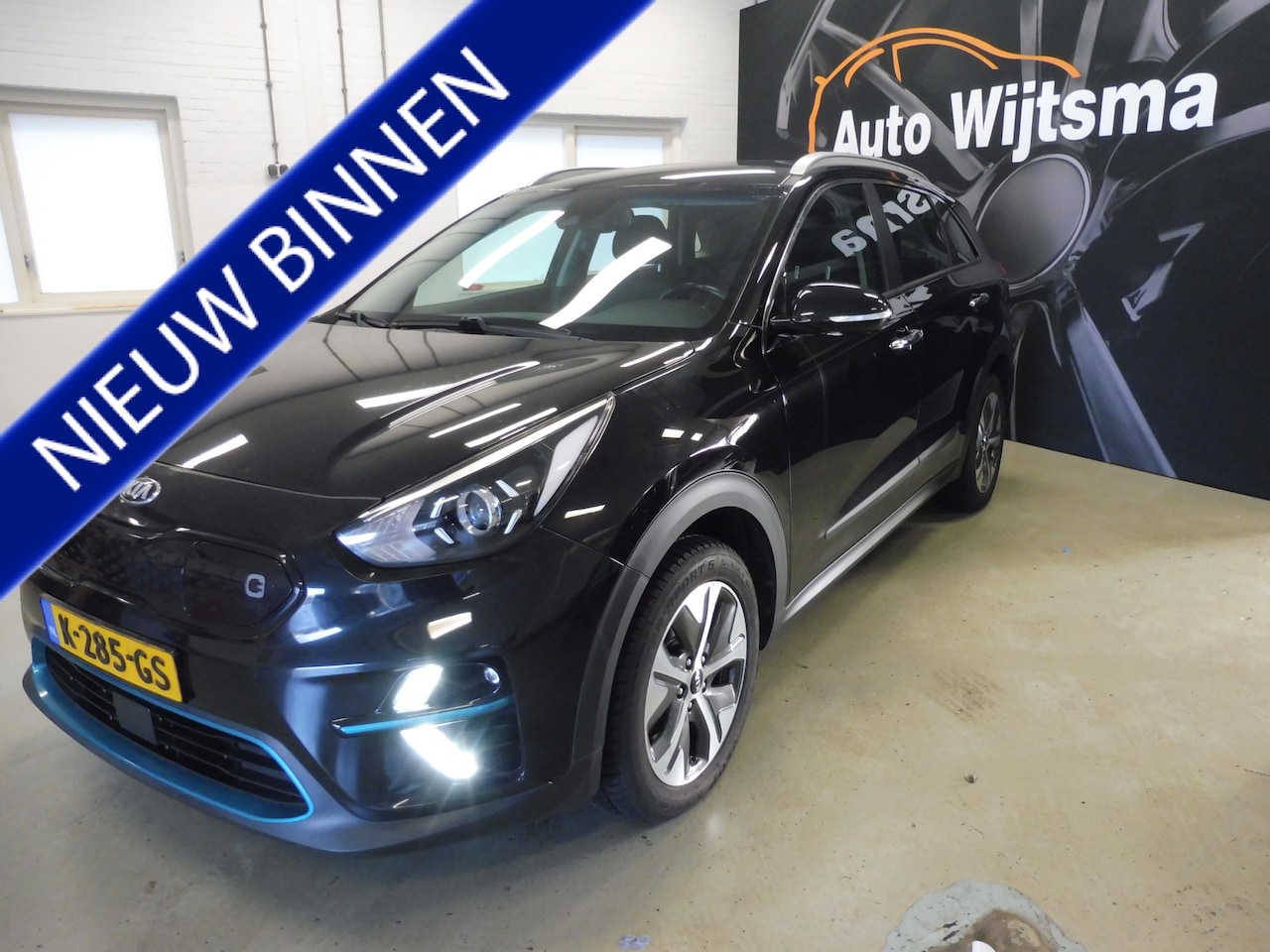 Kia e-Niro - DynamicLine 64 kWh Warmtepomp | 3 fase SOH 100% Camera | Stof/leer | LMV 17"| LED | AppleC - AutoWereld.nl