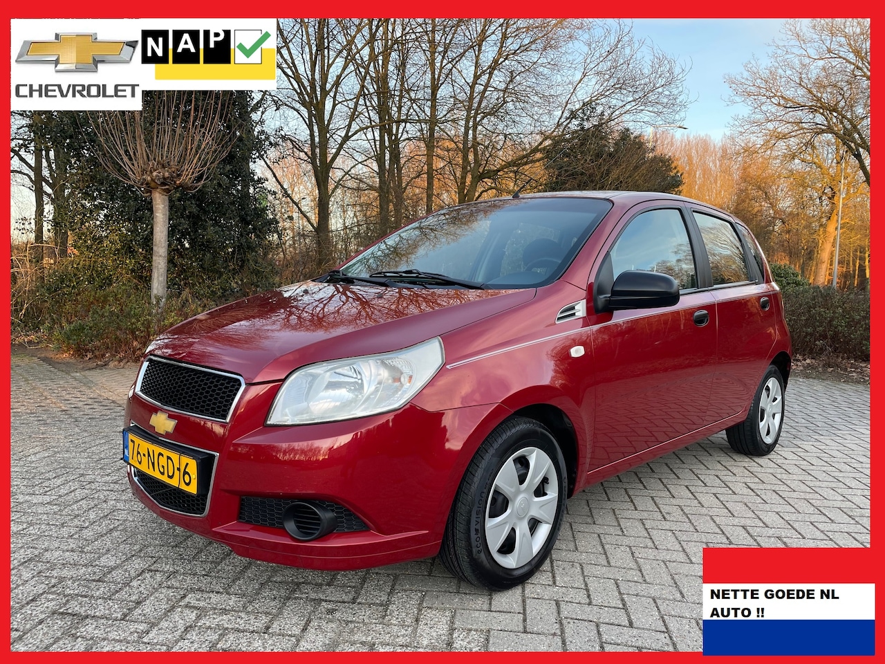 Chevrolet Aveo - 1.2 16V L RIJKLAAR ! INCL. BEURT NWE APK ! - AutoWereld.nl