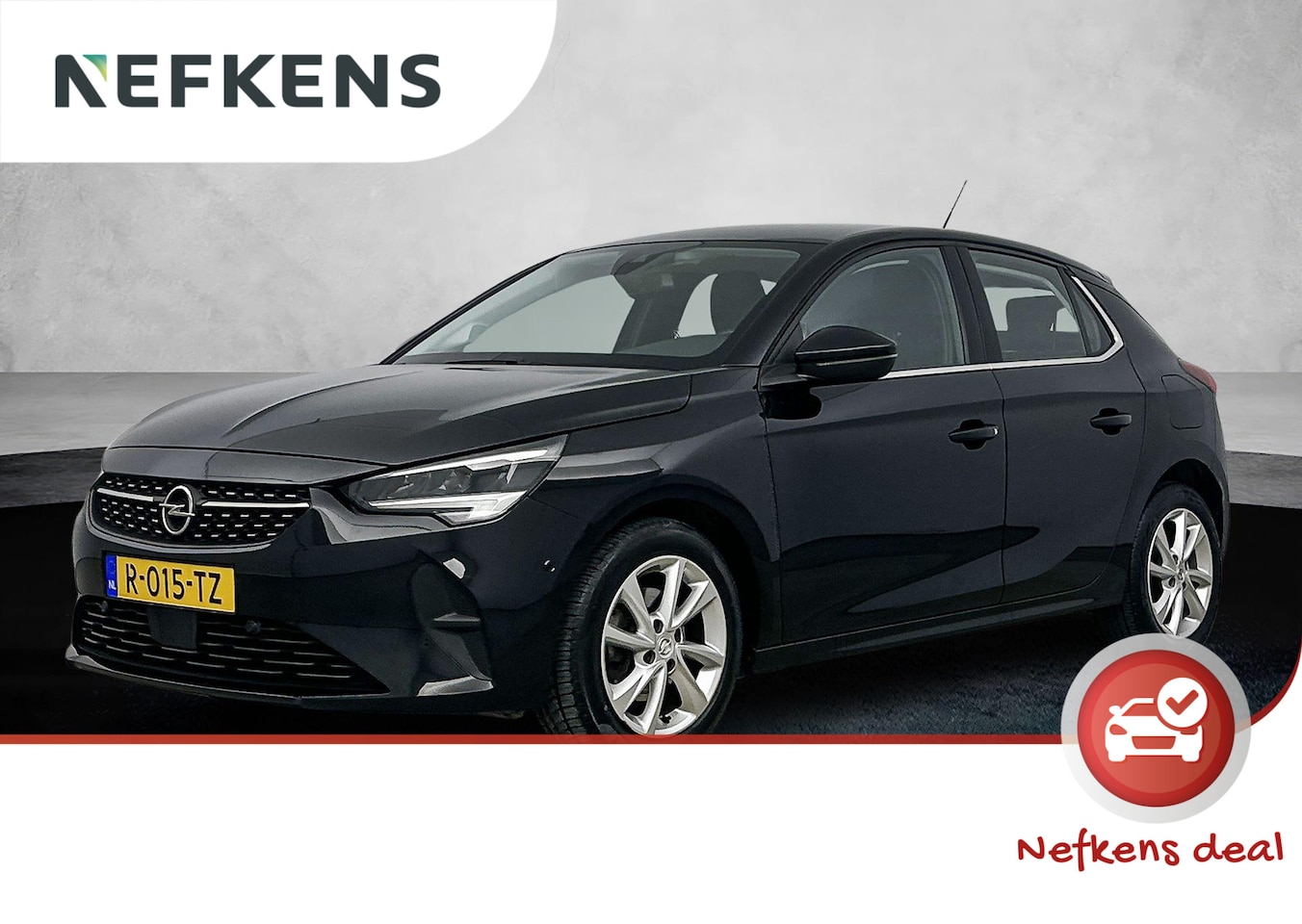 Opel Corsa - 100pk Elegance | 1ste eigenaar | Camera | Dodehoekdetectie | Armsteun | LEER/Stof | AppleC - AutoWereld.nl