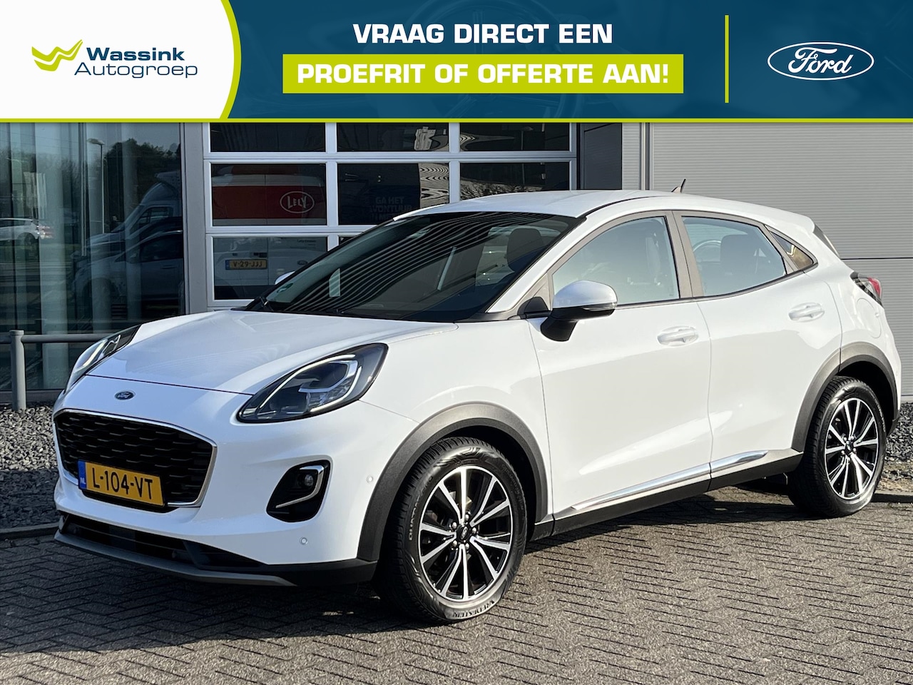Ford Puma - 1.0i Ecoboost 125pk Titanium X | Trekhaak | Adaptive Cruise | Camera | Navigatie | Winter - AutoWereld.nl