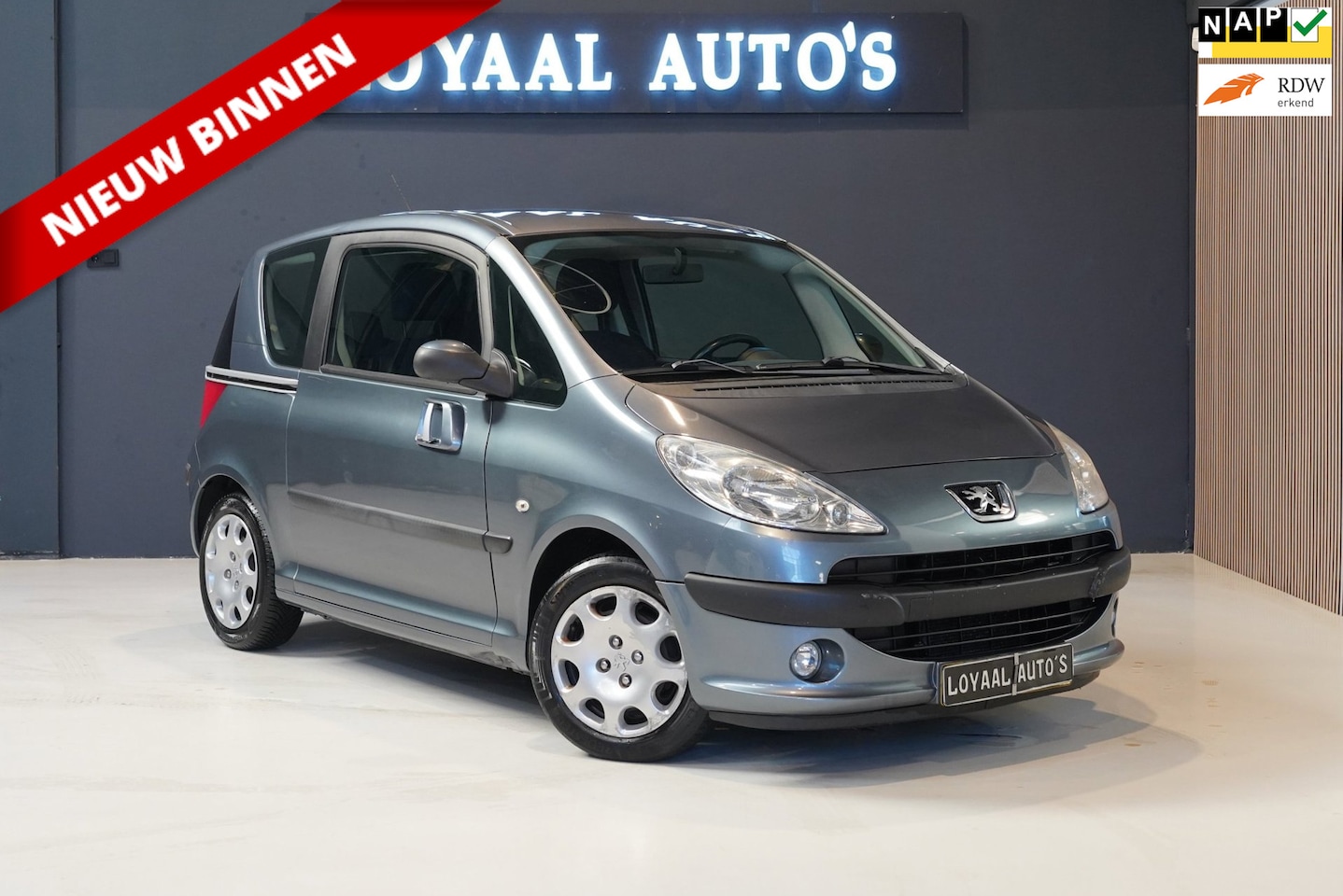 Peugeot 1007 - 1.6-16V Gentry |AUT | AIRCO | PDC | ELEK.RAMEN | APK | NAP. - AutoWereld.nl
