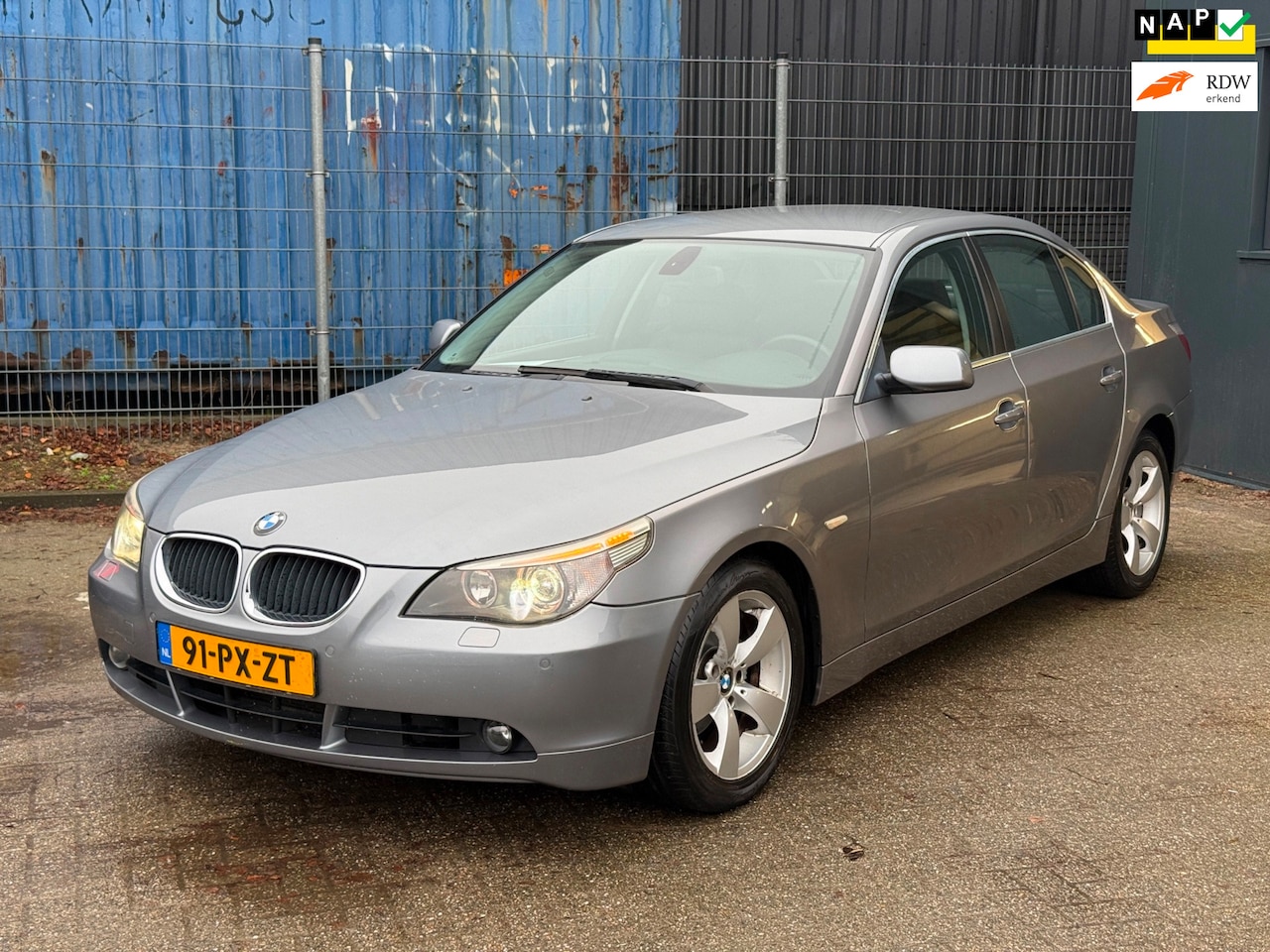 BMW 5-serie - 525i High Executive|NAP|Leder|E-stoel|StoelVerwa - AutoWereld.nl