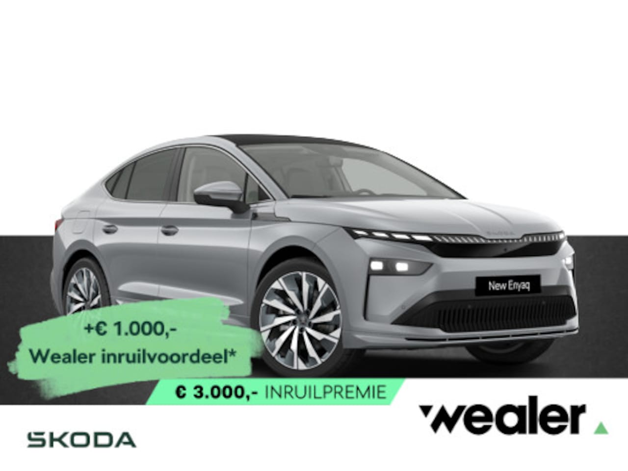 Skoda Enyaq Coupé iV - 85 Business Edition 286 PK | Trekhaak | Lounge interieur | 21"lichtmetalen velgen | - AutoWereld.nl