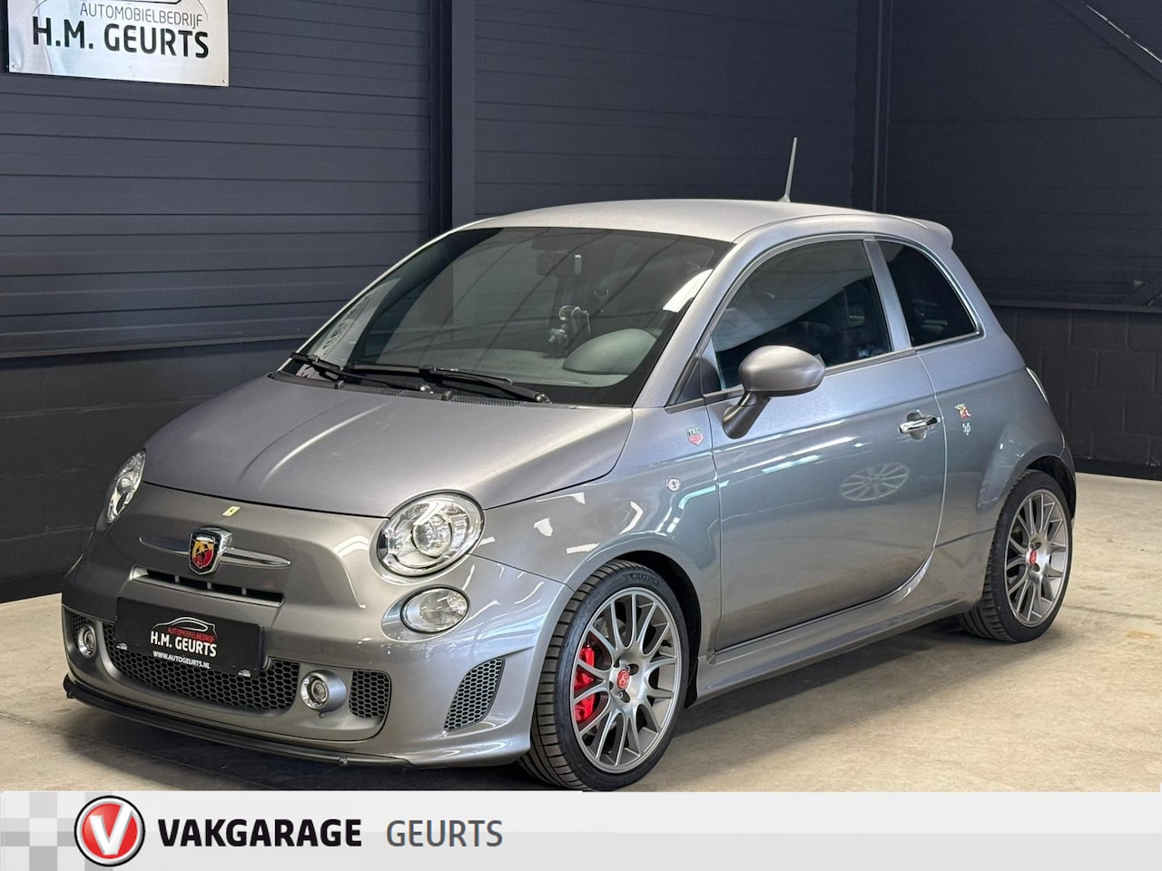 Fiat 500 Abarth - 1.4 T-Jet Competizione Tag Heur Speciale Serie Top uitgevoerd! 42DKM!! - AutoWereld.nl