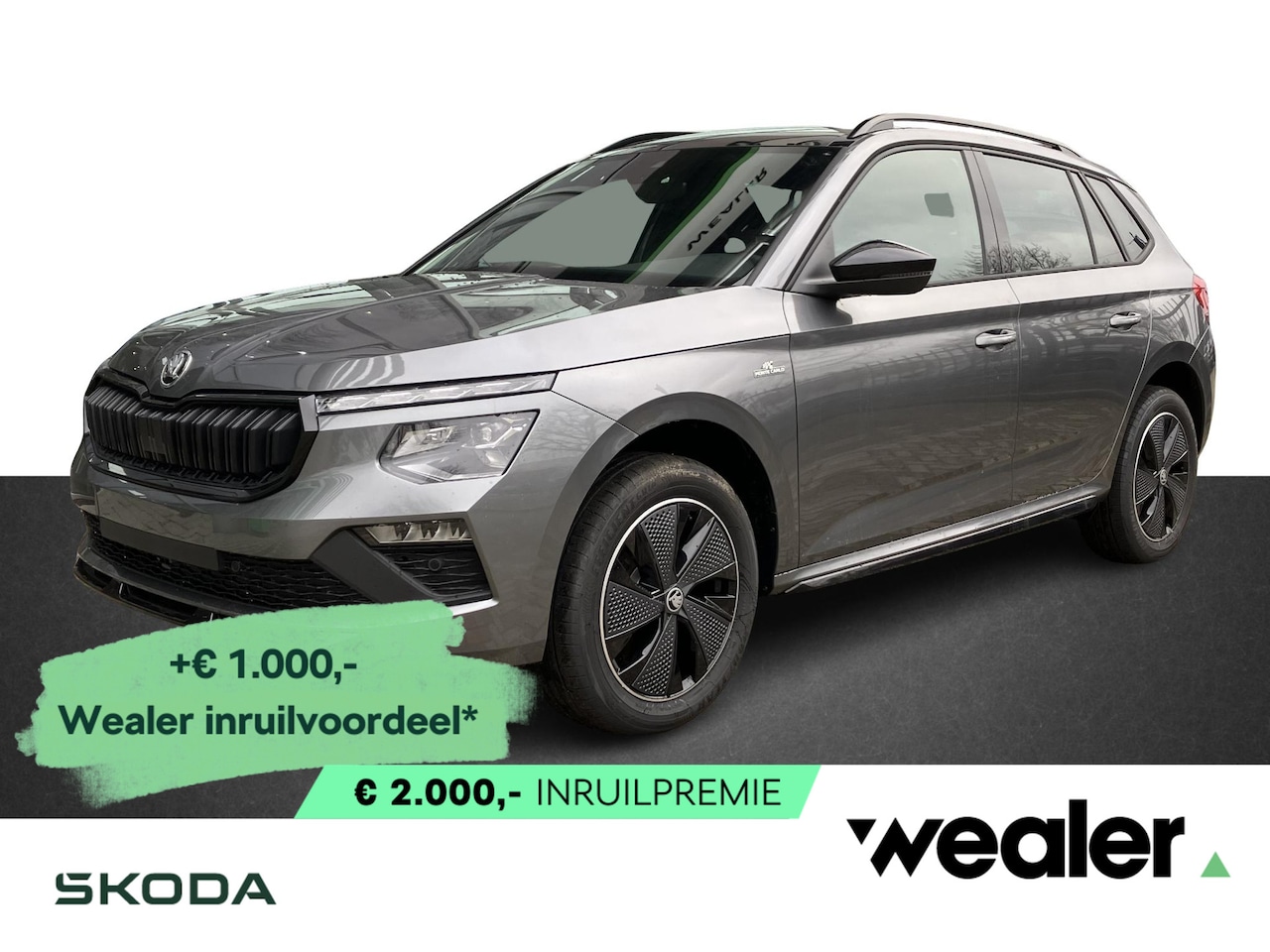 Skoda Kamiq - Monte Carlo 1.0 TSI 115 PK DSG | Automaat | Trekhaak | Winterpakket | Adaptieve cruise con - AutoWereld.nl
