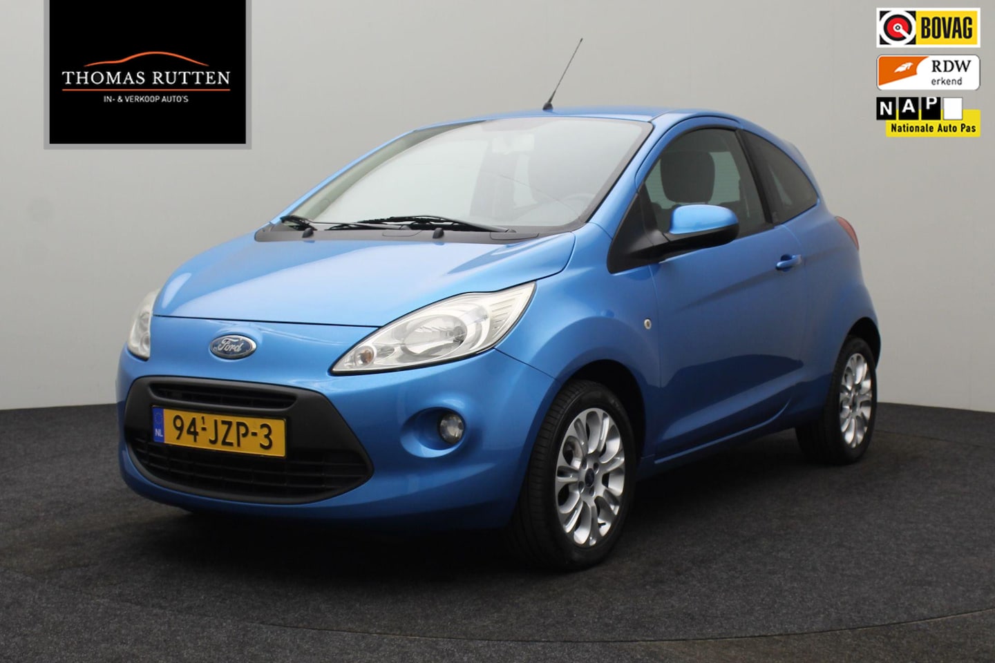Ford Ka - 1.2 Titanium 2009 | Airco | Lichtmetalen Velgen | Elektrische Ramen | Elektrisch Verstelba - AutoWereld.nl