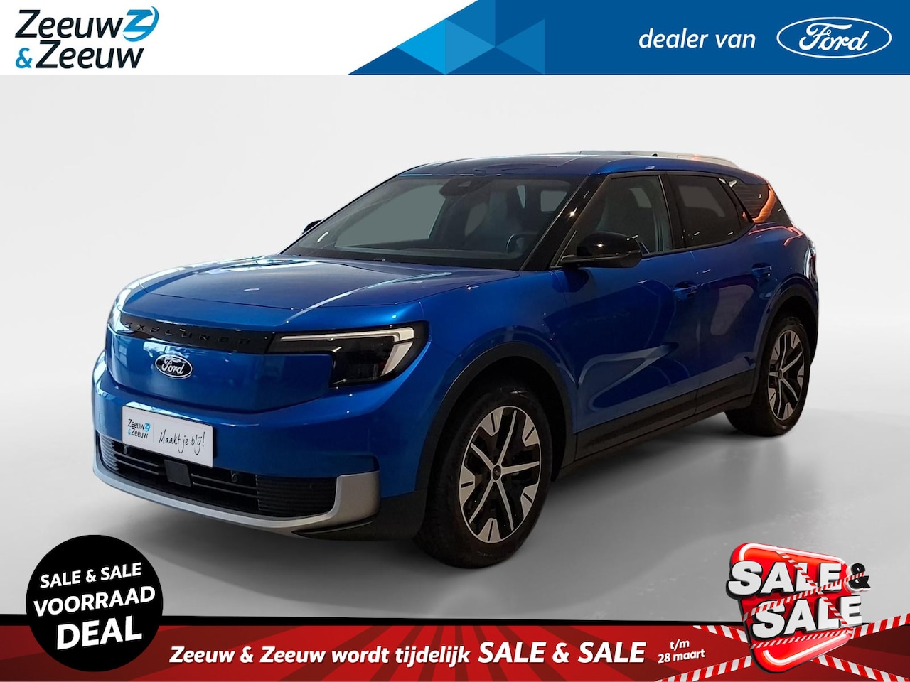 Ford Explorer - Style Standard Range RWD 52 kWh | Verwachte Levertijd 3 Weken | Prijs Inclusief €3.000.- F - AutoWereld.nl