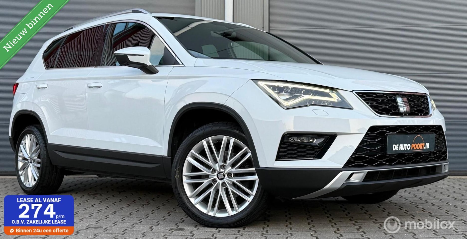 SEAT Ateca - 1.4 EcoTSI Xcellence Full-LED/Winterpakket/Clima/Cruise - AutoWereld.nl