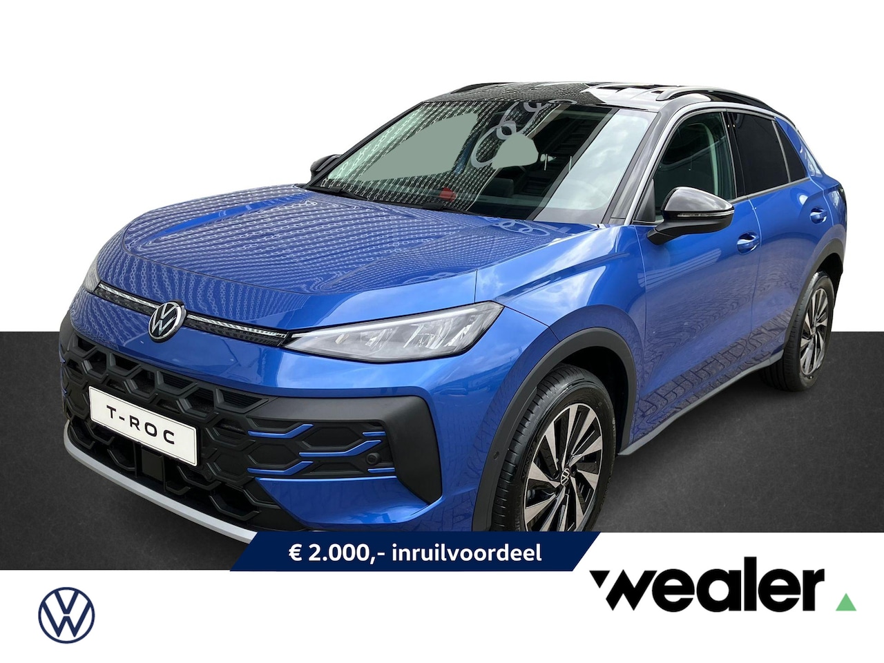 Volkswagen T-Roc - Life First Edition 1.5 eTSI 85 kW / 116 PK DSG | Trekhaak wegklapbaar | Multimedia pakket - AutoWereld.nl