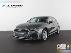 Audi A3 Sportback - 40 TFSI e S line 204pk/Camera/Leer/Daytona gray/Adapt.cruise/sensoren V+A