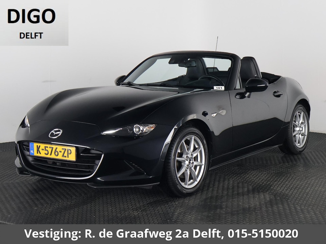 Mazda MX-5 - 2.0 SkyActiv-G 160 GT-M Soft-top | Stoelverwarming | Dodehoek Detectie | Lederen Bekleding - AutoWereld.nl