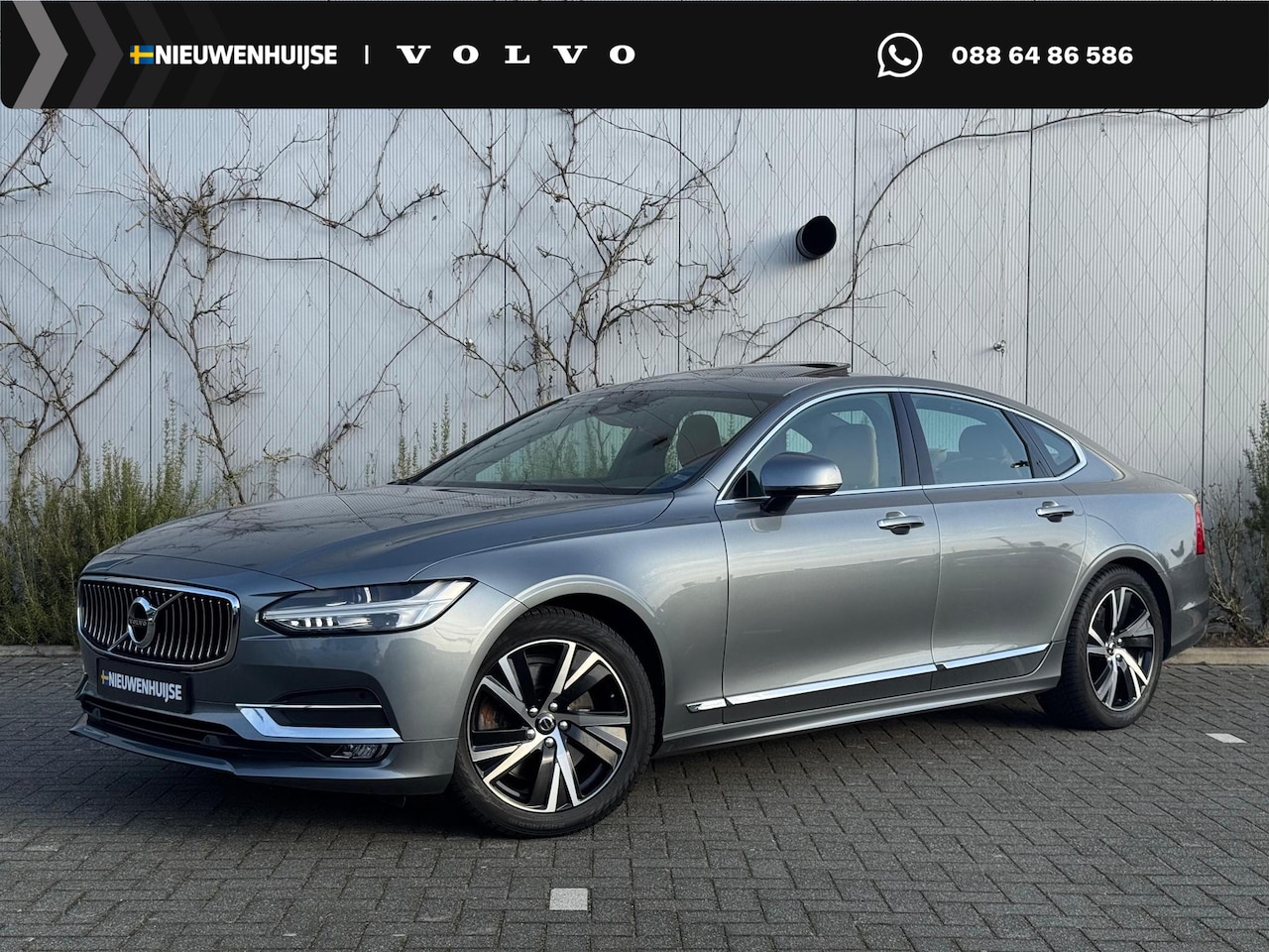 Volvo S90 - 2.0 T4 Inscription | Adaptieve Cruise Control | Stoelverwarming V+A + Stuurwielverwarming - AutoWereld.nl