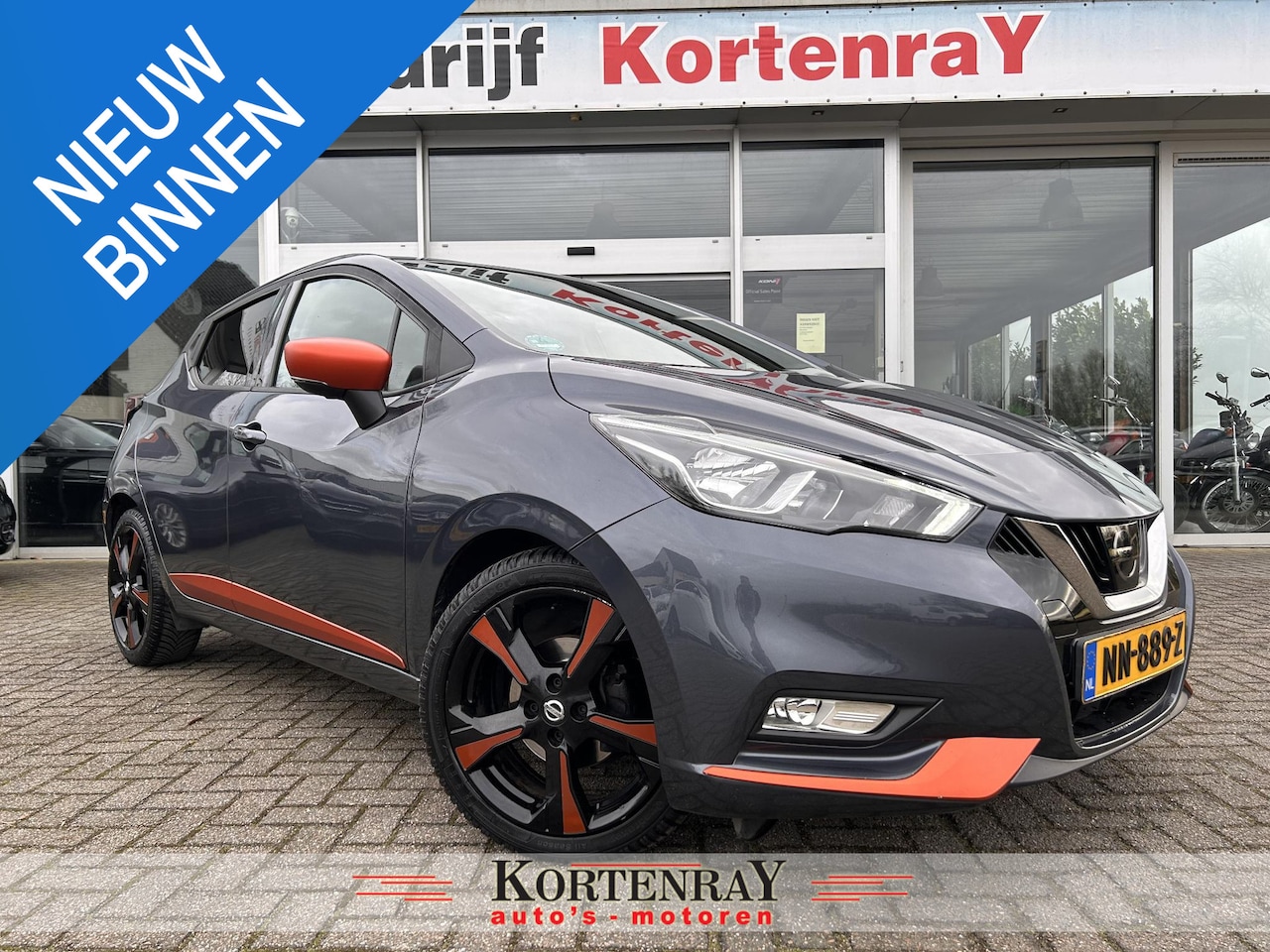 Nissan Micra - 0.9 IG-T Tekna Sport/bomvol opties/360 camera/achteruitrij camera/ECC AIRCO/cruise control - AutoWereld.nl
