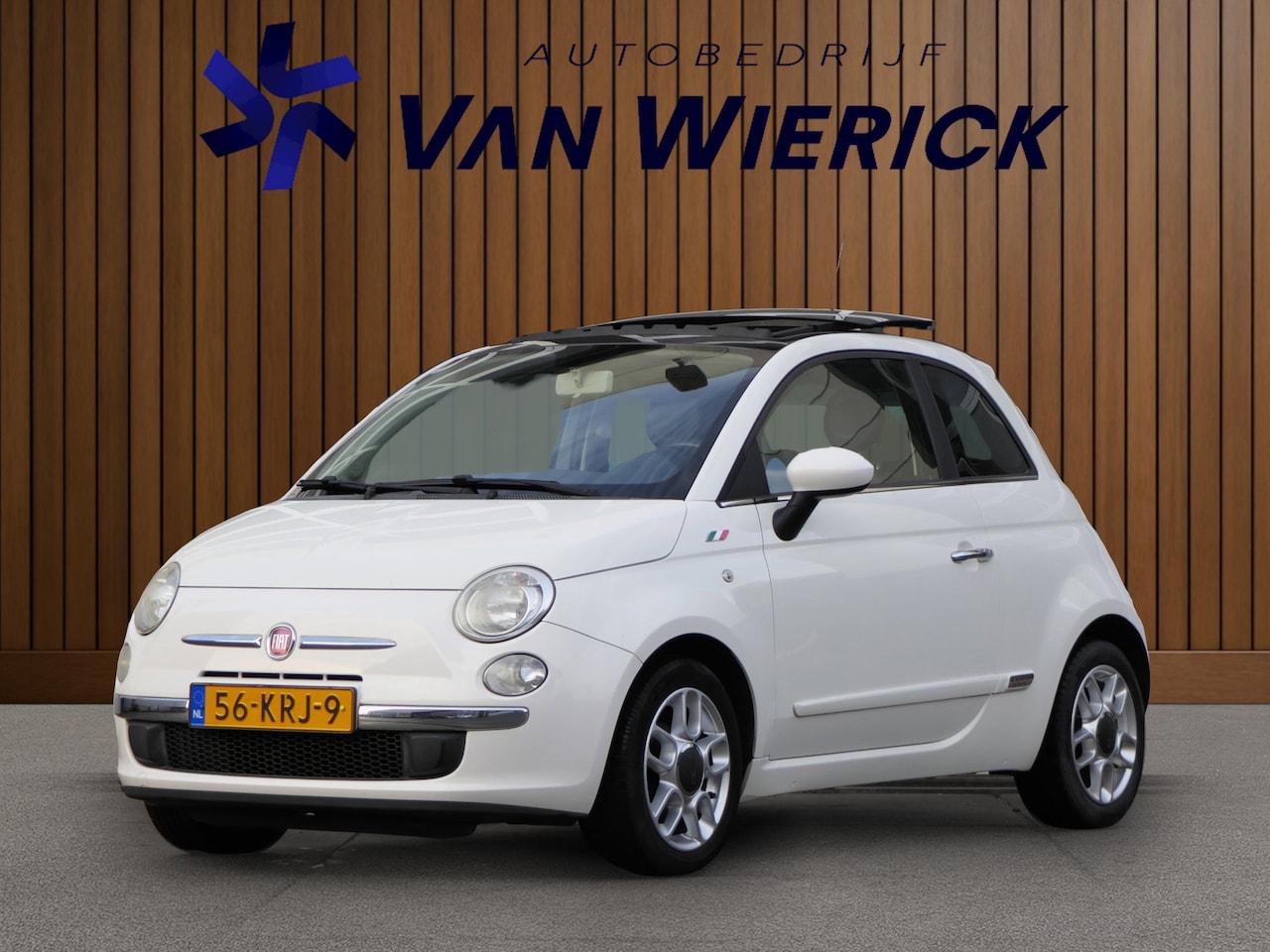 Fiat 500 - 1.2 Sport | Open dak | Leder |Airco | NAP - AutoWereld.nl