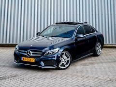 Mercedes-Benz C-klasse - 180 AMG Sport Automaat Panoramadak NL AUTO