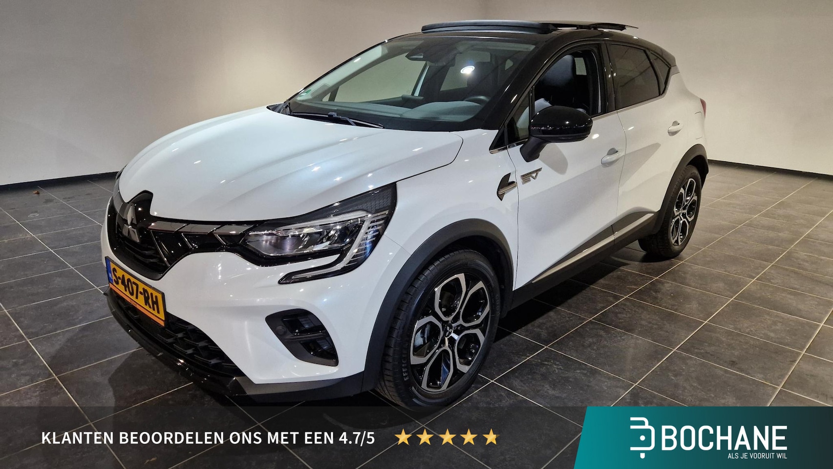 Mitsubishi ASX - 1.6 PHEV AT Instyle | Panoramadak | Leder | Stoelverwarming | Navigatie | - AutoWereld.nl