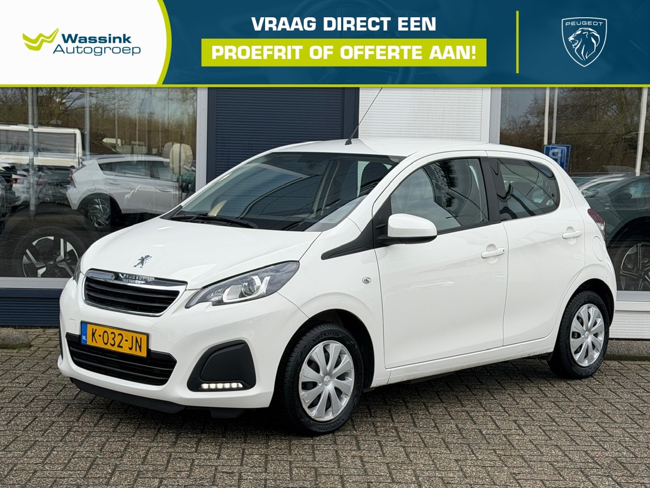 Peugeot 108 - 1.0 e-VTi 72pk 5D Active | Bluetooth | Airco | Parkeersensoren | - AutoWereld.nl