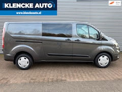 Ford Transit Custom - Limited AUTOMAAT Dubbel cabine LED 5-persoons Clima Cruise Navi Stoelverwarming