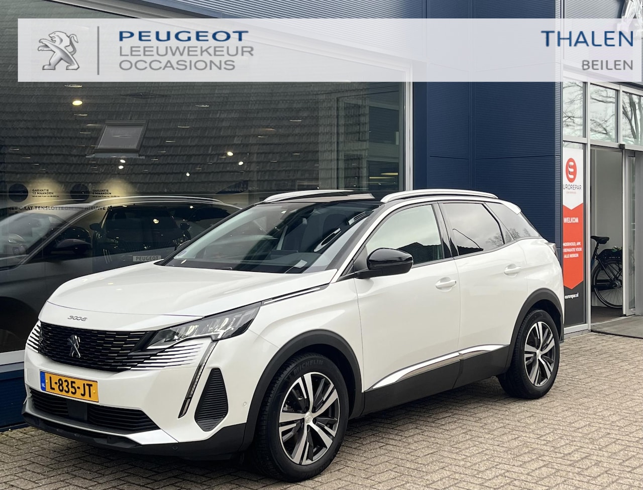 Peugeot 3008 - 1.2 Turbo 130 PK | GT Zwart Dak | Trekhaak 1450 KG | 1e Eigenaarsauto | Volledig Dealer On - AutoWereld.nl