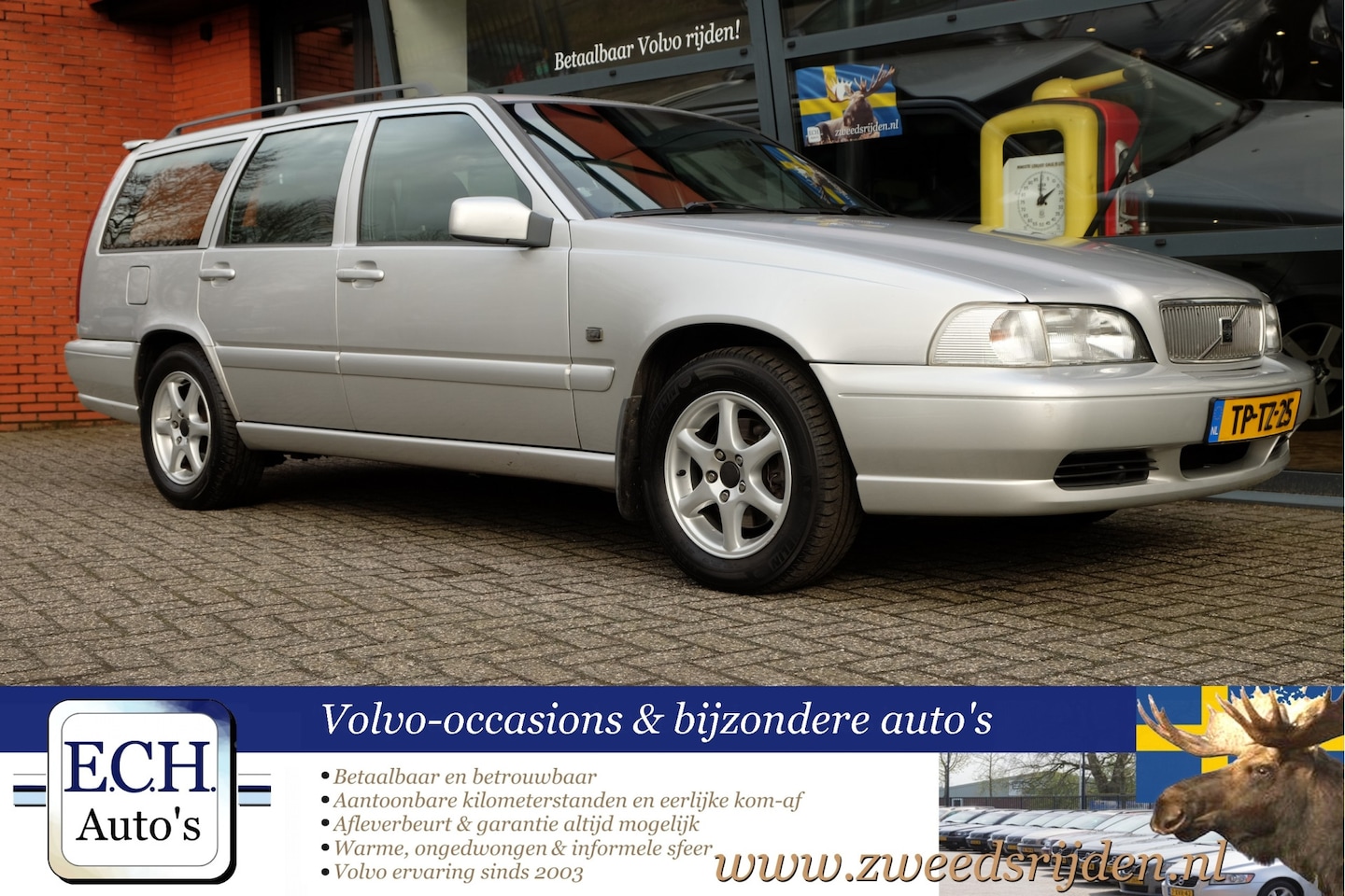 Volvo V70 - 2.5 2.5 144 pk, Lage km-stand! Airco, Trekhaak - AutoWereld.nl