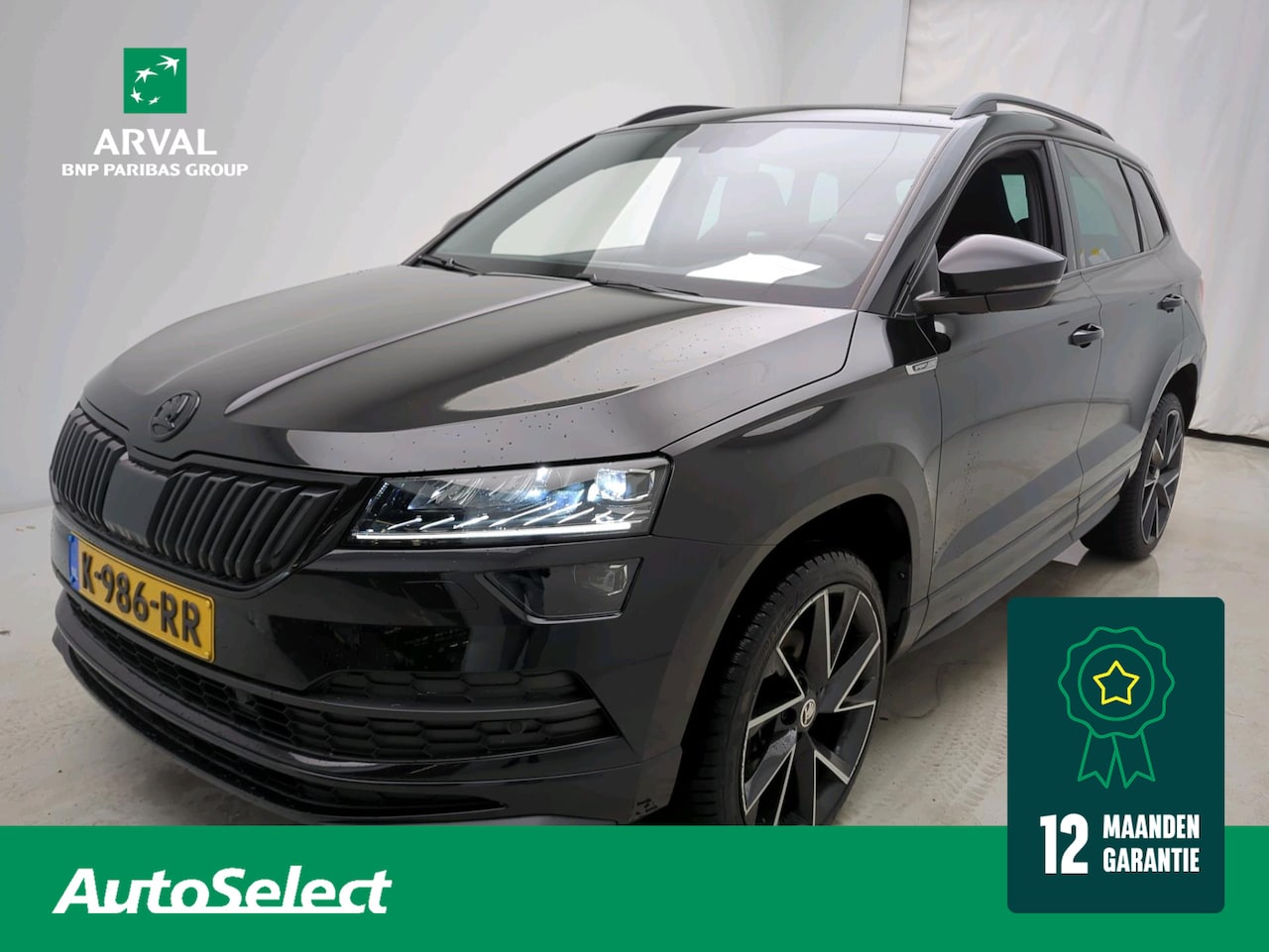 Skoda Karoq - 1.5 TSI 150pk ACT Sportline Business | Panoramadak | Stuur- Stoelverw. | Camera | PDC | Ke - AutoWereld.nl