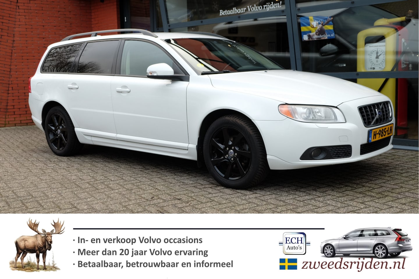 Volvo V70 - 2.0 145 pk Xenon, Stoelverw, 17 inch, 1/2 leer - AutoWereld.nl