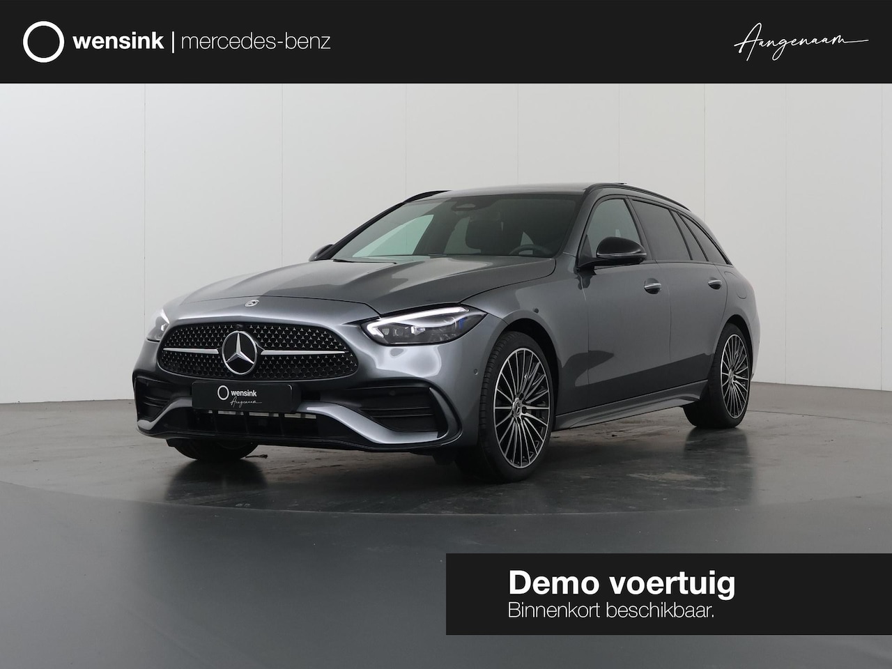 Mercedes-Benz C-klasse Estate - 300e Business Solution AMG | Panoramaschuifdak | Premium Plus | Burmester | Head-Up | Trek - AutoWereld.nl