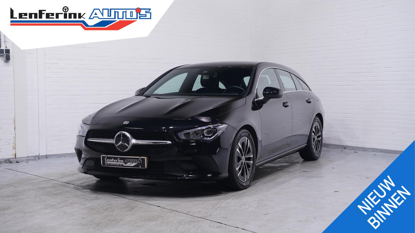 Mercedes-Benz CLA-klasse Shooting Brake - 180 Business Line NAP 1e eigen. LED-verlichting 17"-lichtmetalen velgen navigatie PDC v+a - AutoWereld.nl