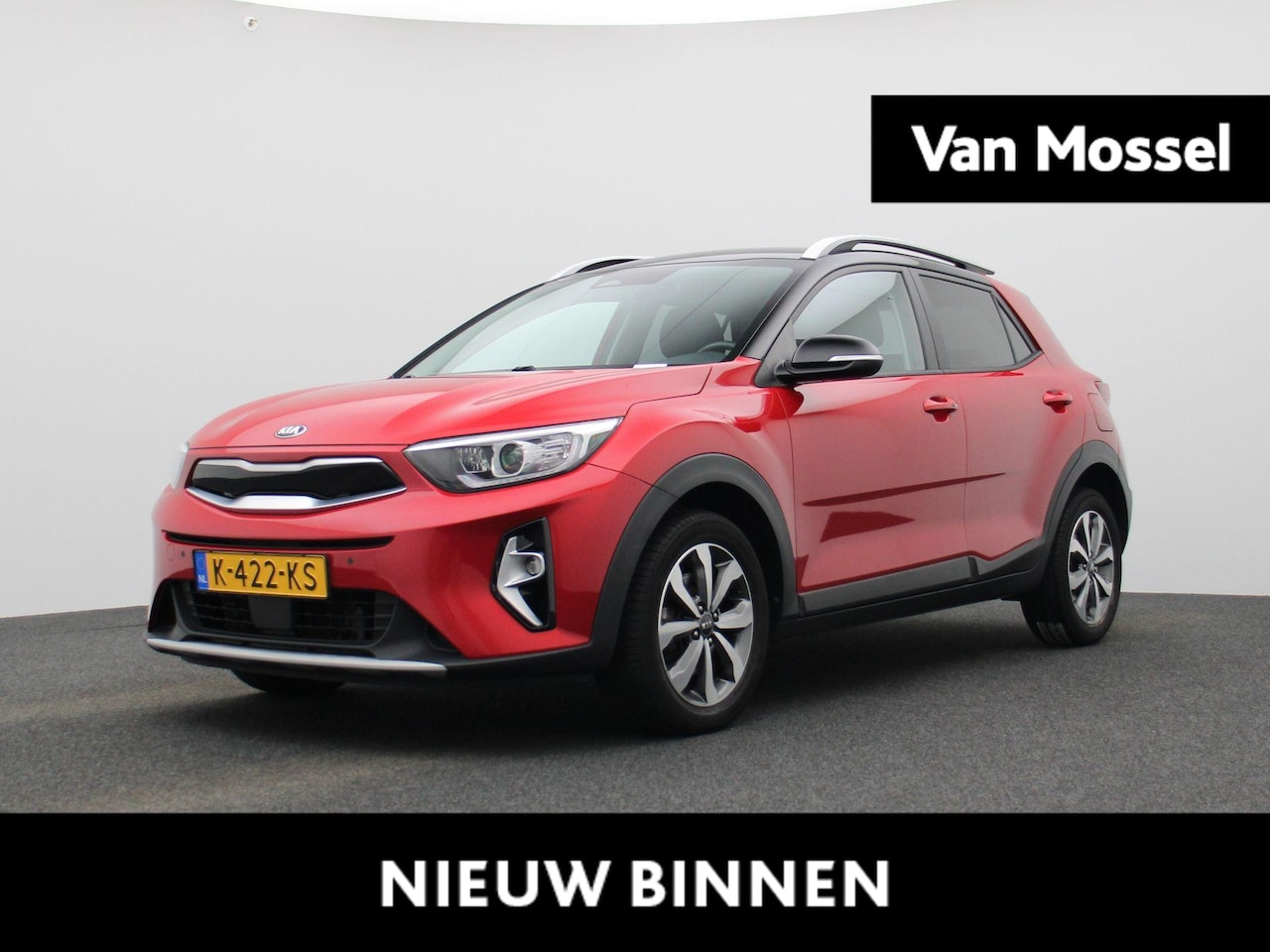 Kia Stonic - 1.0 T-GDi MHEV DynamicPlusLine | LMV | Navigatie | Parkeer sensoren | Climate control | Bl - AutoWereld.nl