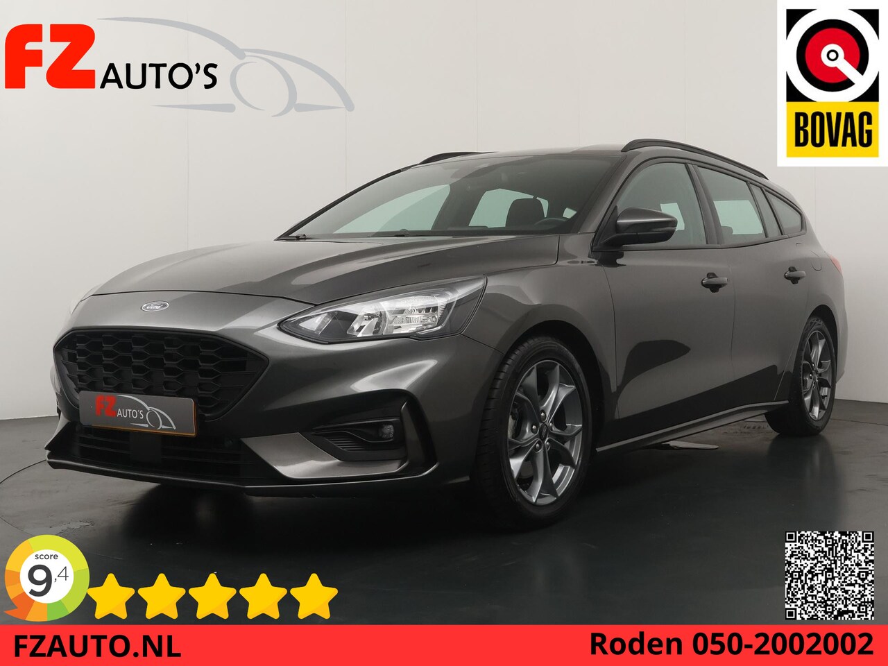Ford Focus Wagon - 1.0 EcoBoost Hybrid ST Line Business - Navigatie - Climate Controle - Keyless entry - AutoWereld.nl