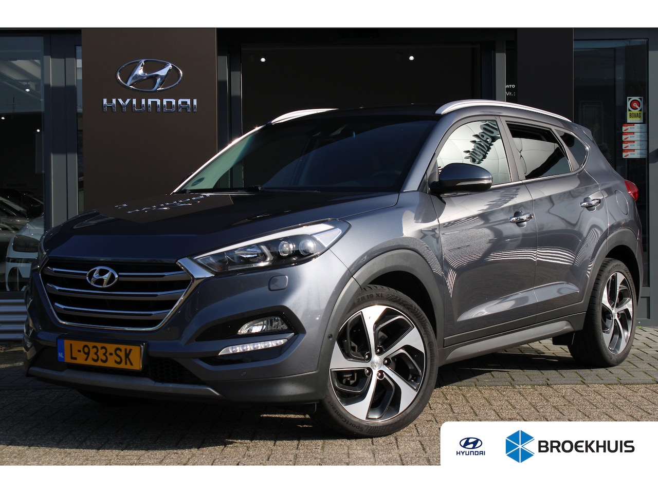 Hyundai Tucson - 1.6 T-GDi Premium 4WD | Achteruitrijcamera | Keyless entry | Metaalkleur - AutoWereld.nl