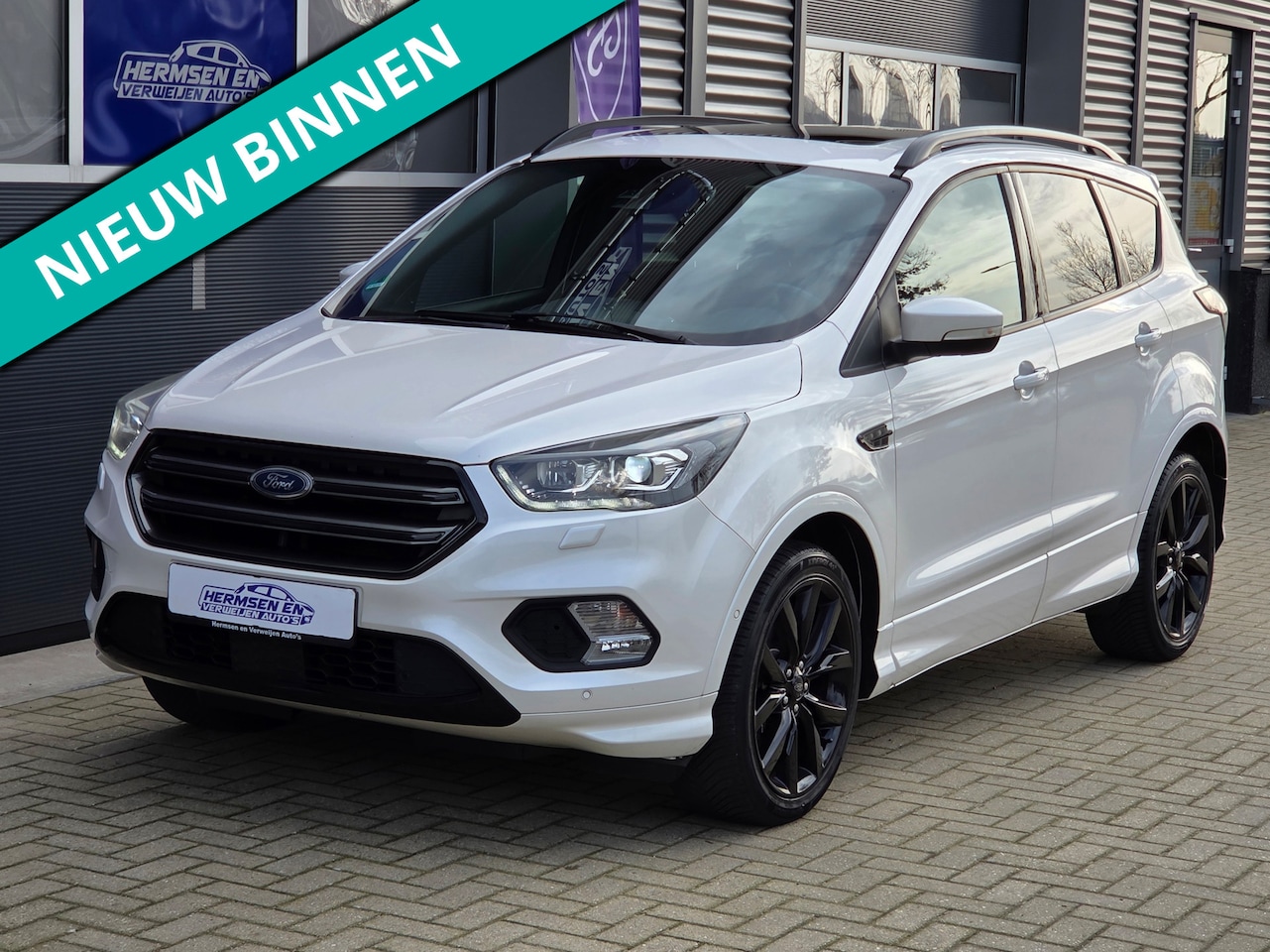 Ford Kuga - 1.5 EcoBoost ST Line 182pk zeer luxe uitvoering! - AutoWereld.nl