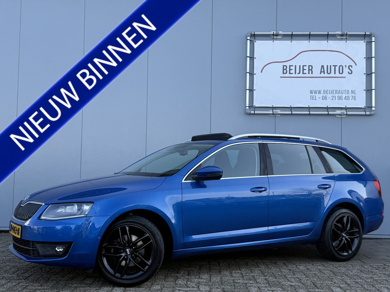 Skoda Octavia Combi - 1.4 TSI Greentech Style Businessline 1.4 TSI Greentech Style Businessline Schuifdak. - AutoWereld.nl