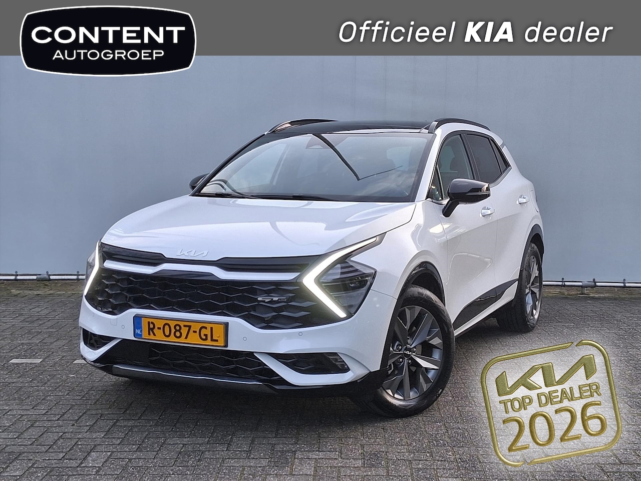 Kia Sportage - 1.6 T-GDi 230pk Hybrid AT6 GT-Line l Trekhaak l - AutoWereld.nl