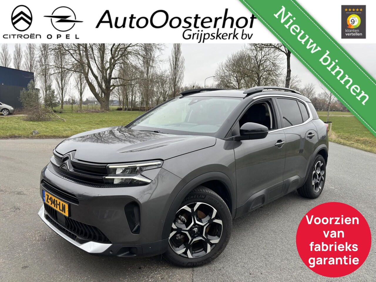 Citroën C5 Aircross - 136PK Hybrid NL Plus + Alcantara + stoelverw. Trekhaak - AutoWereld.nl